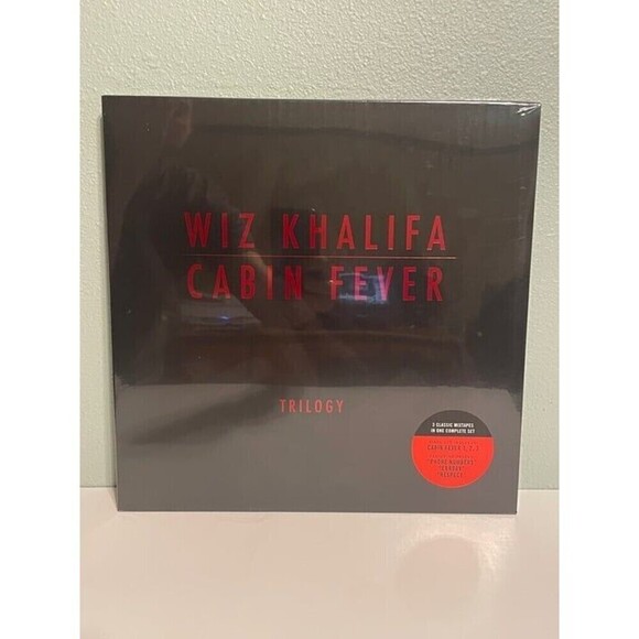 Wiz Khalifa Cabin Fever Trilogy Vinyl Record Set of 3 New Sealed Taylor Gang - Picture 1 of 8